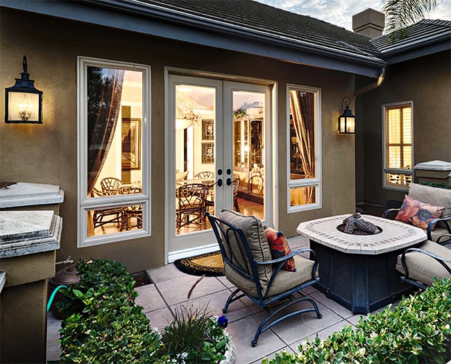 French Hinged Patio Doors San Diego Replacement Window Company